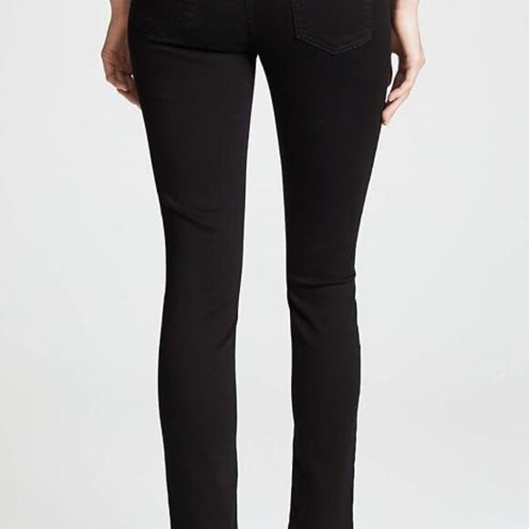 7 For All Mankind – Women's Gwenevere model pants, black color size 23/24/29 - Picture 3 of 5